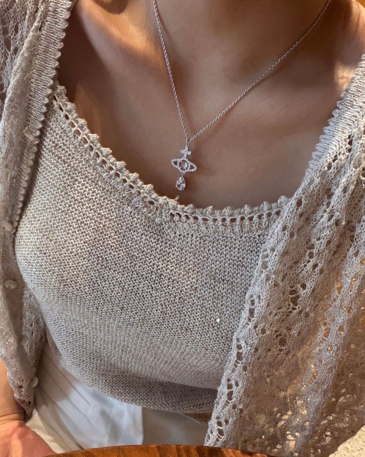 Vivienne Westwood Olympia Drop Pendant ［2026年最新上架 超溫柔人魚眼淚吊墜］