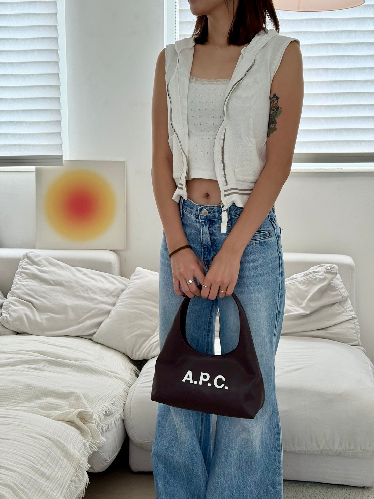 A.P.C. Baby Ninon Shoulder Bag［最新上架! 超可愛腋下袋!］