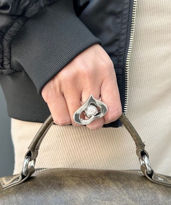 Otro Accesorio 西班牙手工飾物 - Heart Crystal Ring [NEW ITEM!店主自留大推薦!]