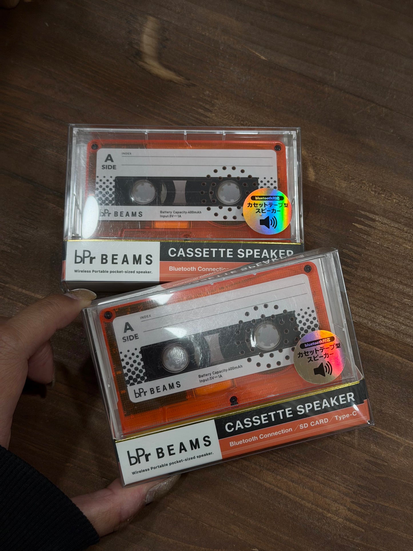 bPr Beams Cassette 復古卡帶造型藍牙喇叭 [做擺設一流! 凡購買任何產品可以$359加購]