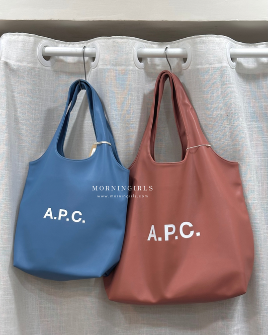 A.P.C. Ninon Tote Bag［SS25春季最新限定乾燥玫瑰&天空藍 已自留天空藍! 限時優惠中!］