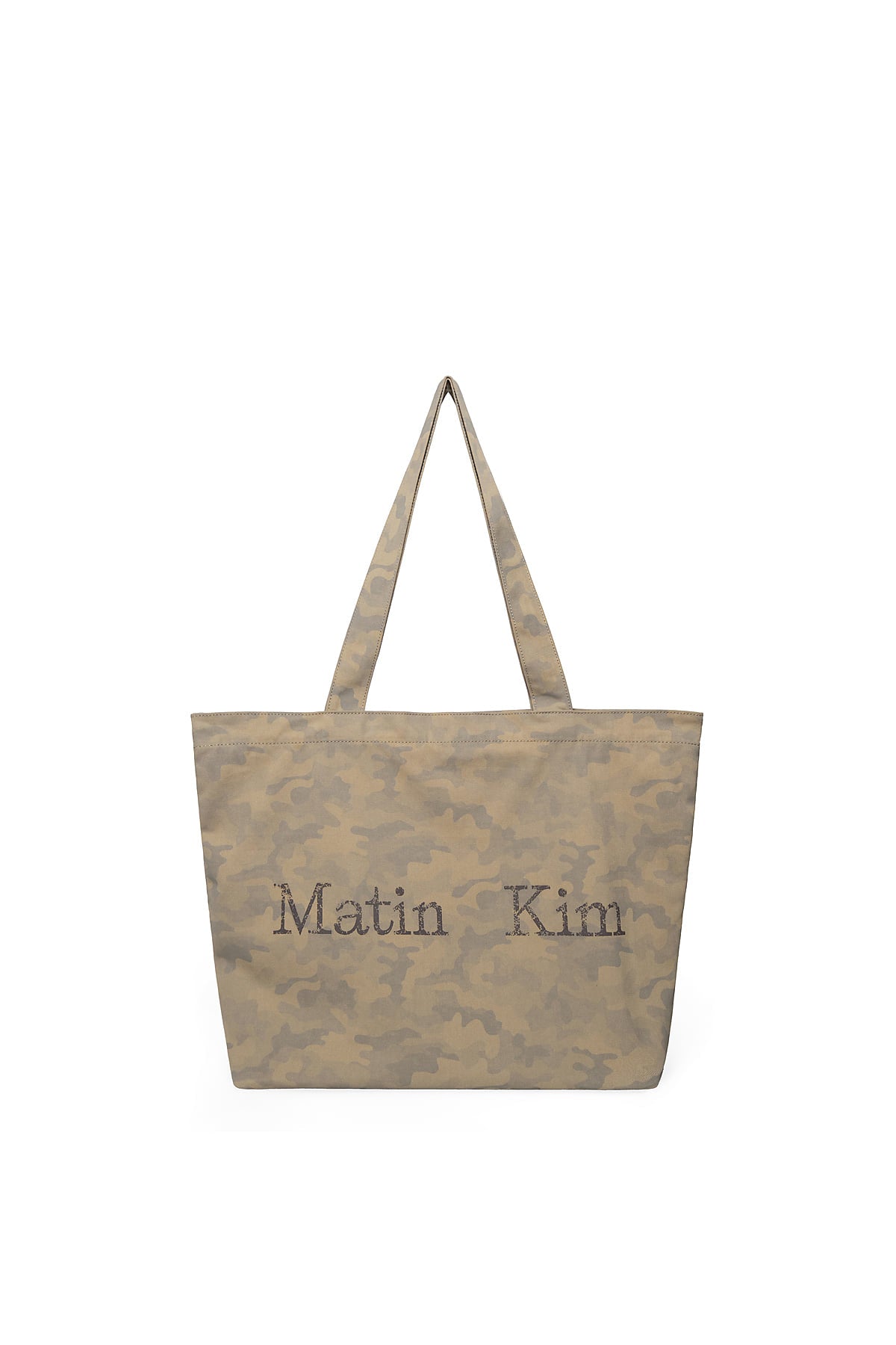 最新韓國選物🇰🇷 Matin Kim Matin Washed Pattern Ecobag 水洗迷彩布袋￼［復古水洗 豹紋迷彩隨性！］