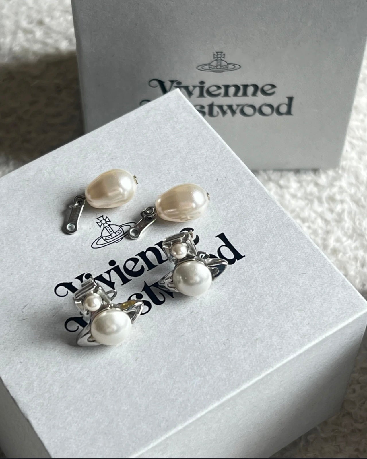 Vivienne Westwood Inass Earrings 可拆卸兩戴珍珠耳環!  [最新上架! 限時優惠中!]