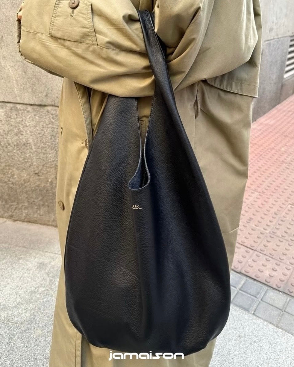 A.P.C. Le Neige Tote Bag 100%真牛皮［多色優惠中! 極難補貨!］