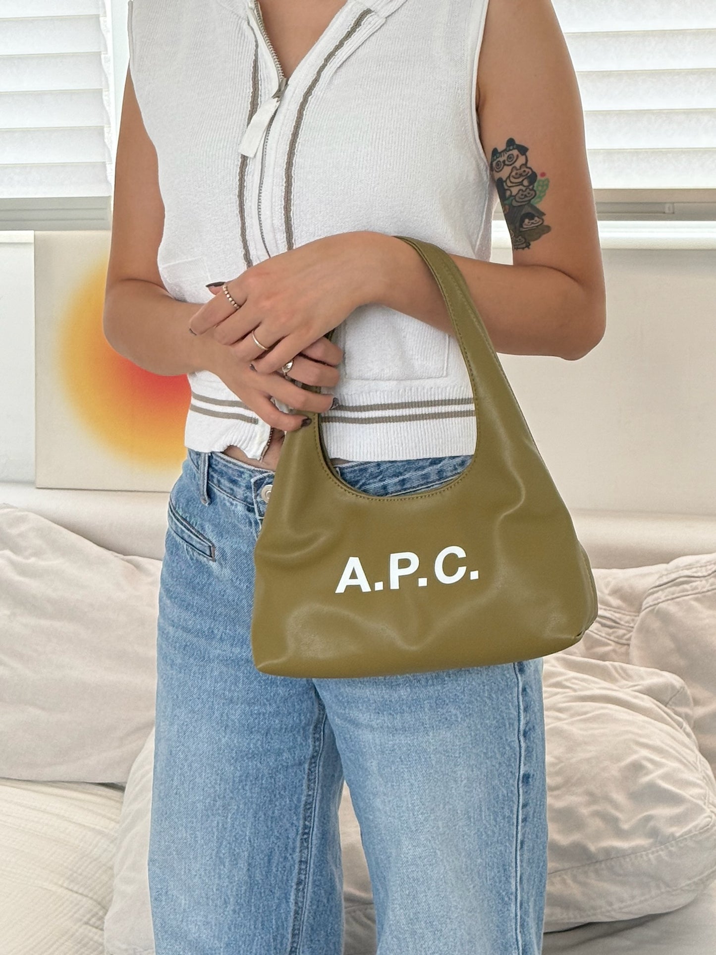 A.P.C. Baby Ninon Shoulder Bag［最新上架! 超可愛腋下袋!］