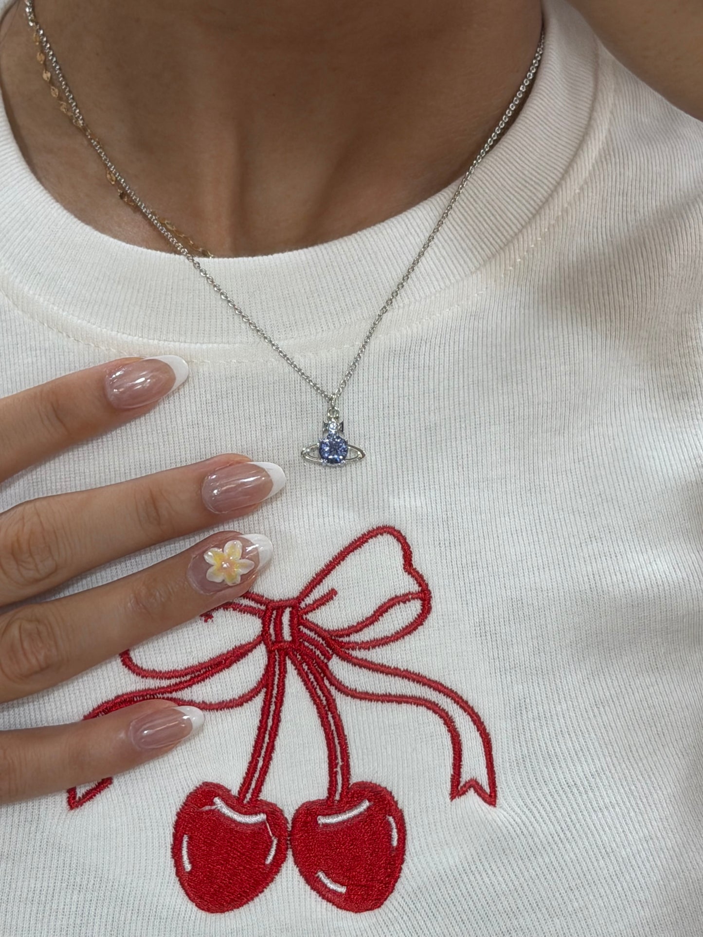 Vivienne Westwood Reina Necklace 2026最新限定薰衣草紫色 💜[低調精緻小閃鑽]