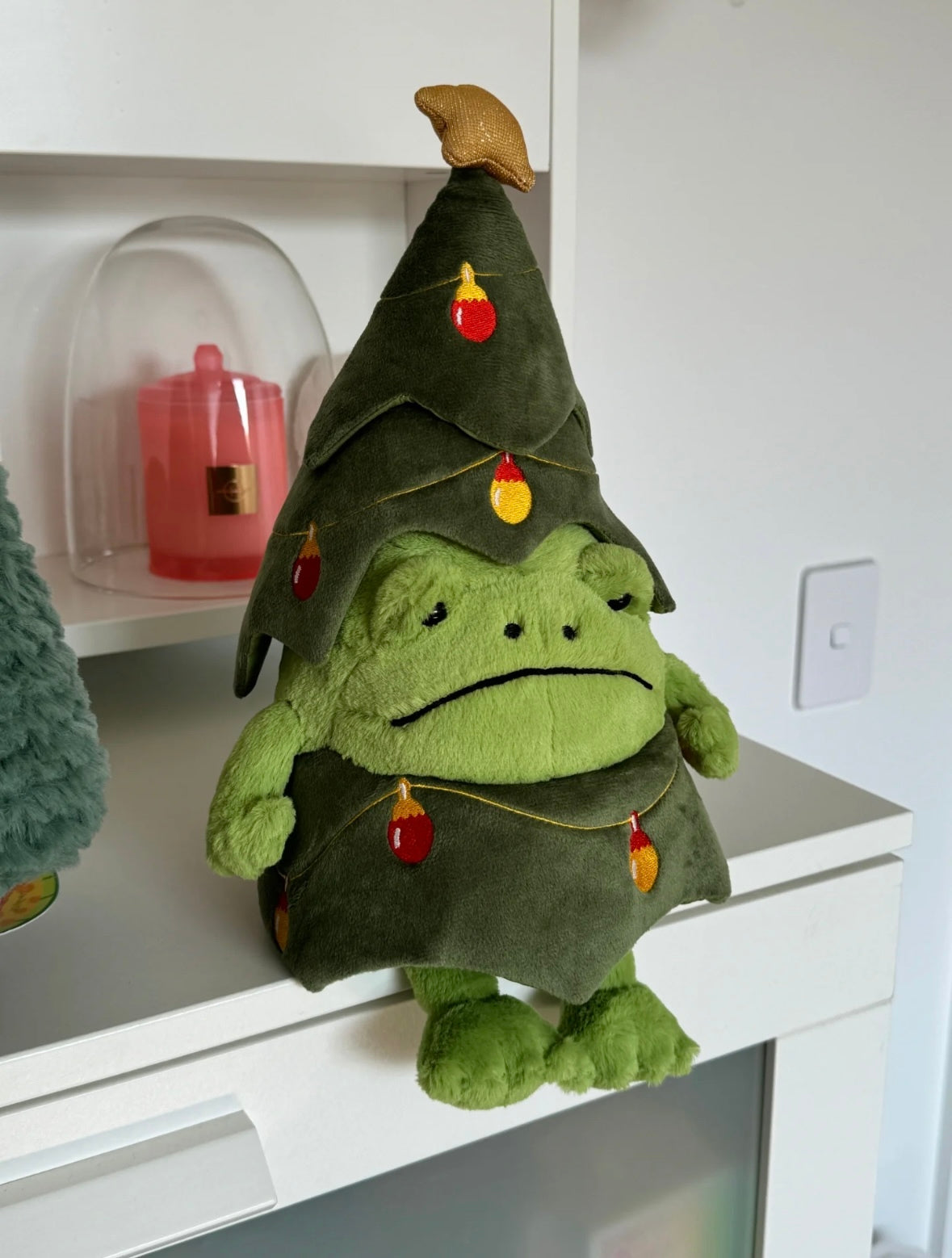 Jellycat Christmas Tree Ricky Rain Frog 雨蛙聖誕樹 [醜萌可愛大推]