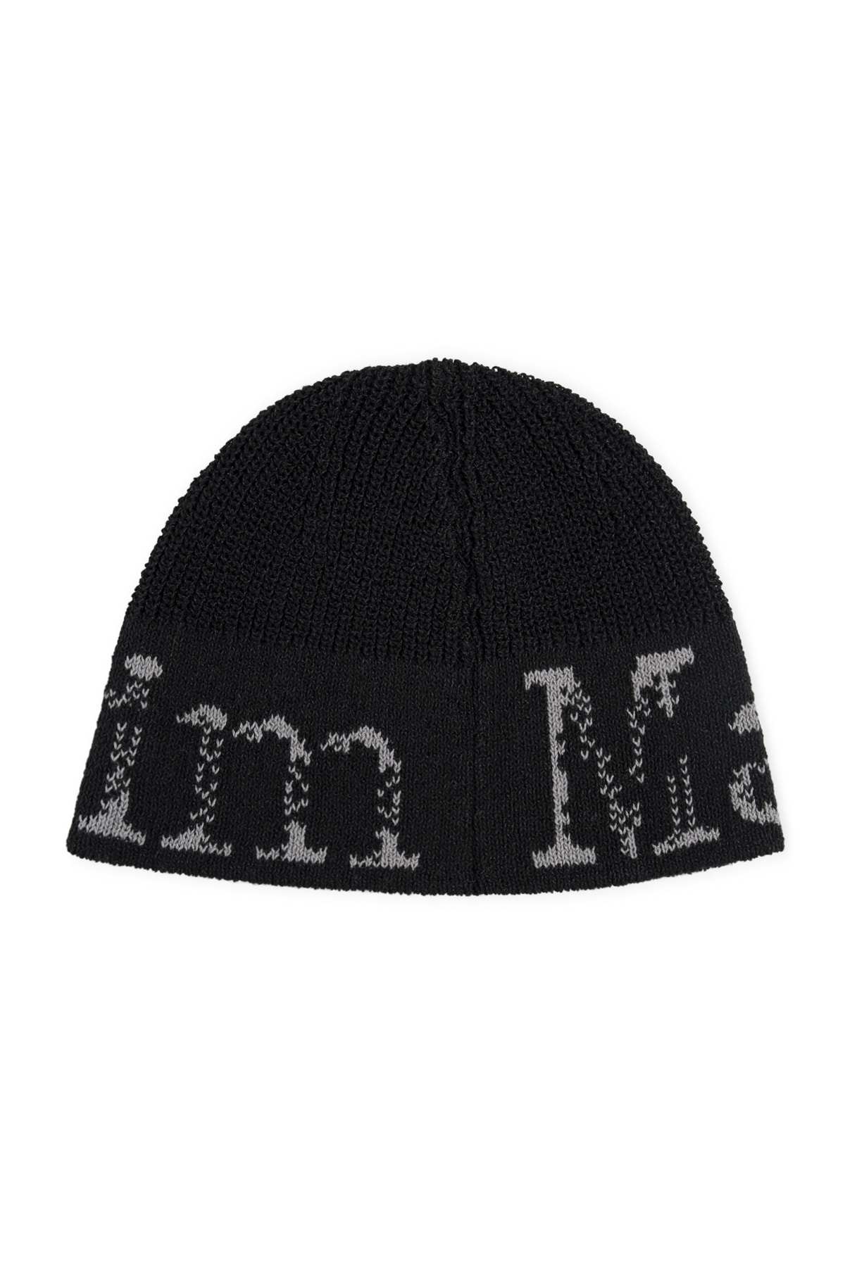 韓國選物🇰🇷Matin Kim Cracked Logo Light Bucket Beanie 裂紋Logo漁夫針織帽［修飾臉型 獨特龜裂字母細節！］
