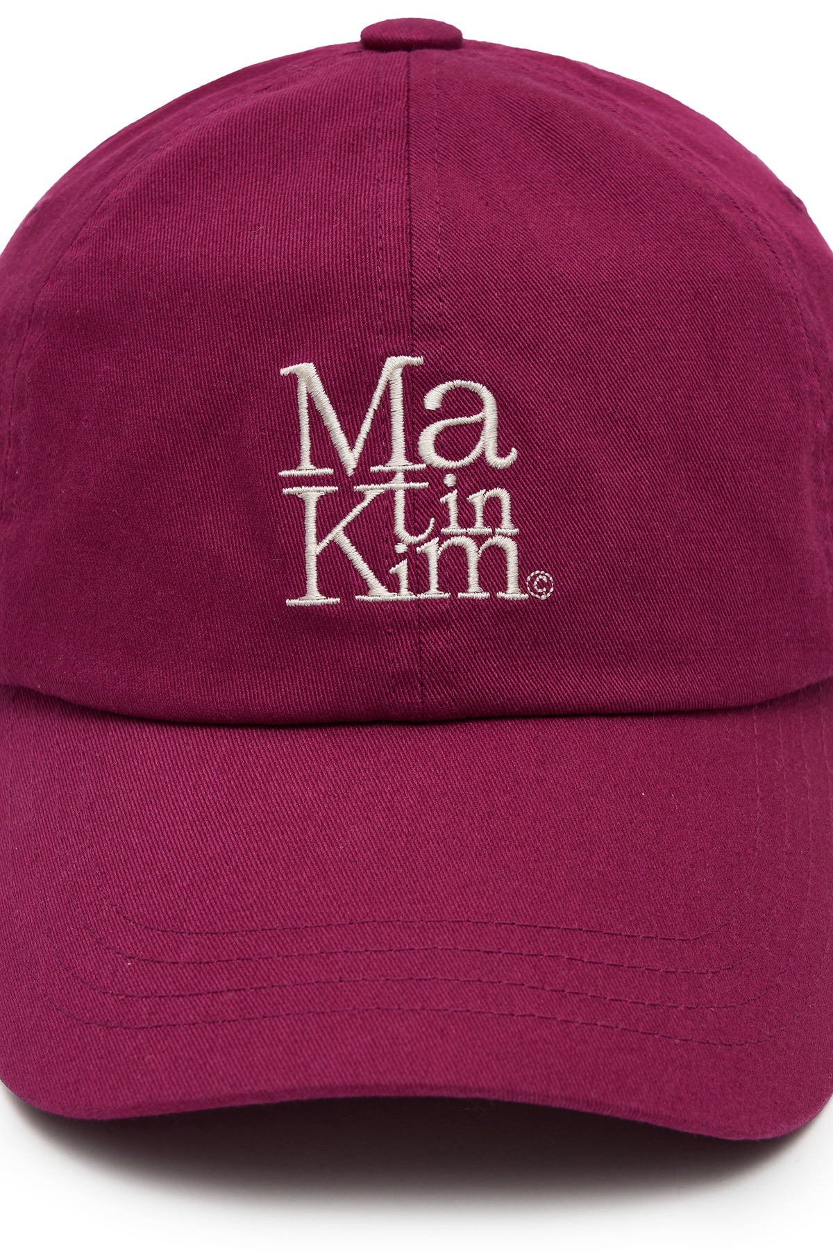 韓國選物🇰🇷Matin Kim Matin Block Logo Ball Cap 刺繡方塊Logo棒球帽［質感刺繡 修飾臉型百搭帽！］