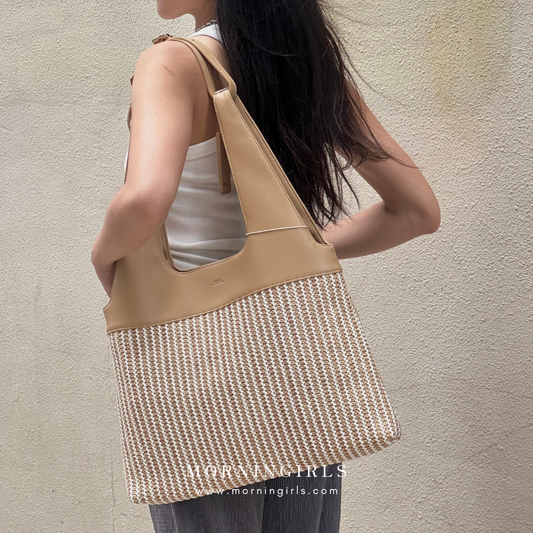 A.P.C. Ninon Sophie Shopper Tote Bag 最新夏日編織系列