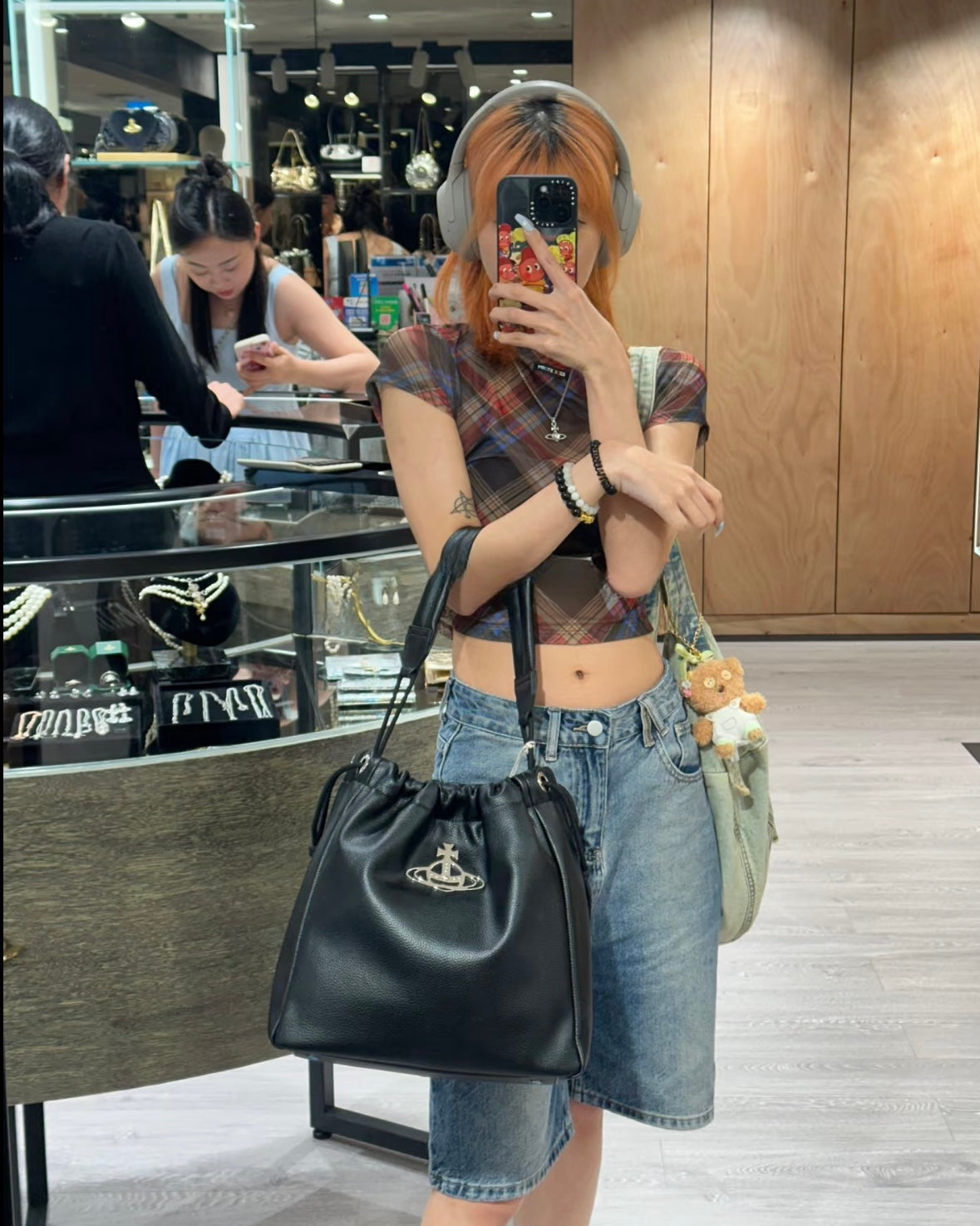 Vivienne Westwood Hilary Bucket Bag [只有最後數個 大容量方形小水桶 可上膊!]