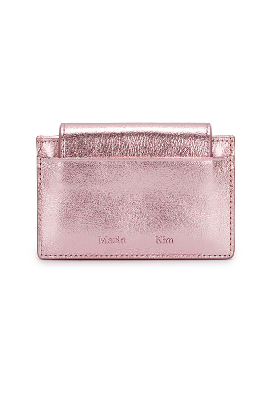 最新韓國選物🇰🇷 Matin Kim Vintage Accordion Wallet 復古風琴金屬牌卡套［經典鐵牌 風琴多層收納］