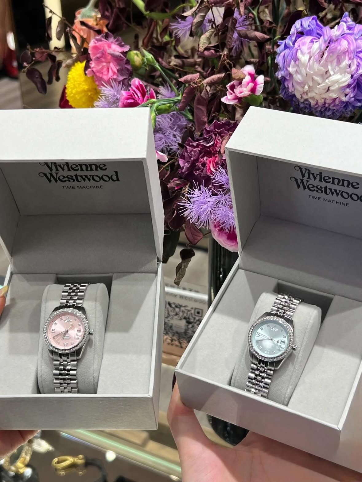 【新品】Vivienne Westwood Camberwell 腕時計 ピンク Vivienne Westwood Camberwell Watch 29mm Diamond Collection