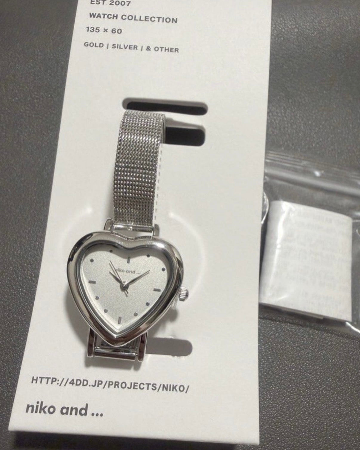 Niko and...日本愛心手錶復古手錶  [Threads爆紅日本直送]