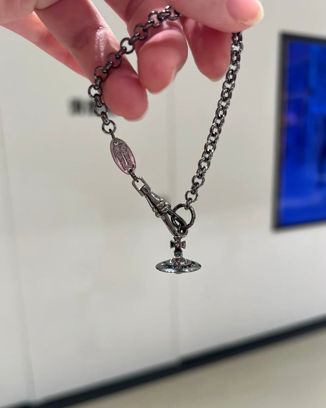 Vivienne Westwood Orb Pendant Crystal Bracelet 星球手鏈