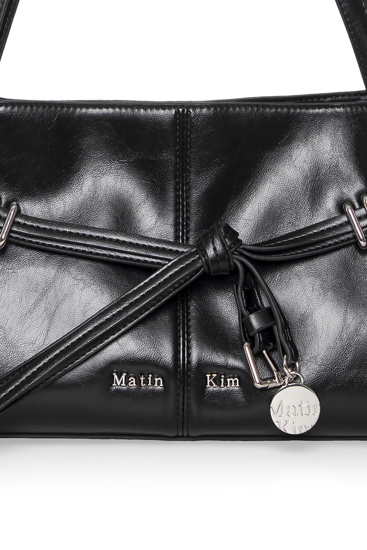 最新韓國選物🇰🇷 Matin Kim Drop Tail Mellow Shoulder Bag 垂墜綁繩發棍袋［復古俐落 盡顯慵懶美學！］