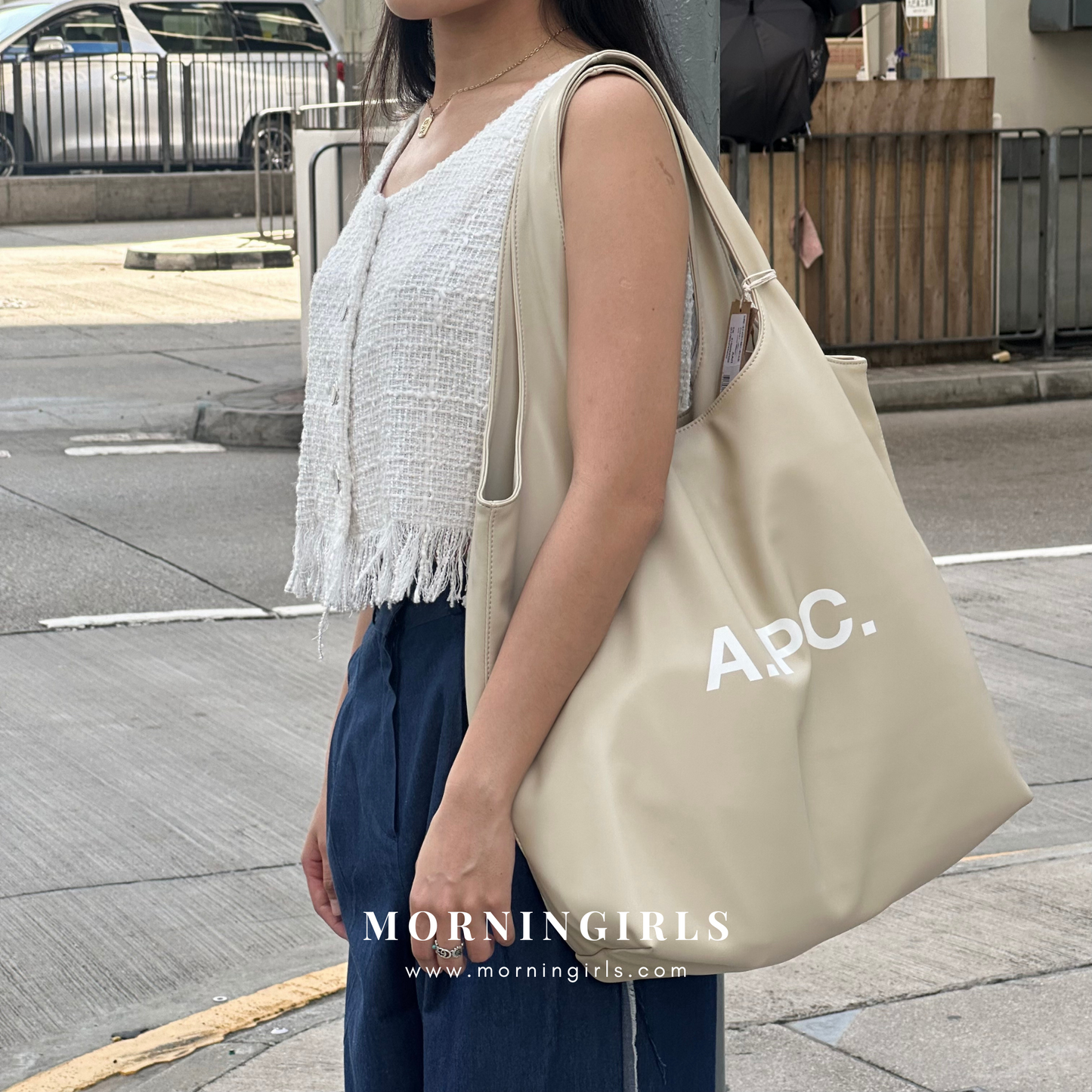 A.P.C. 2024 Seasonal Colour CREAM 奶油［超罕有Ninon Tote Bag RESTOCK兼有折扣!］