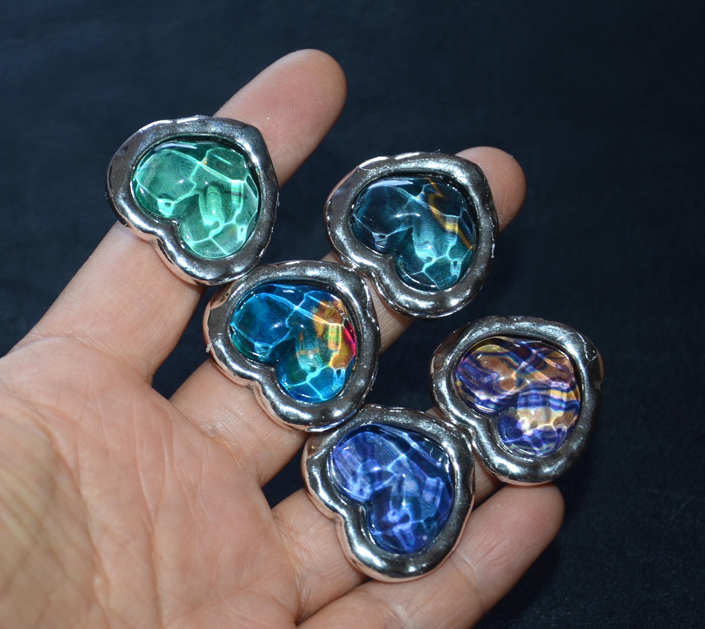 Otro Accesorio 西班牙手工飾物 - Galaxy Heart Ring [NEW ITEM! 顏色超美極推薦 可自行調節!]