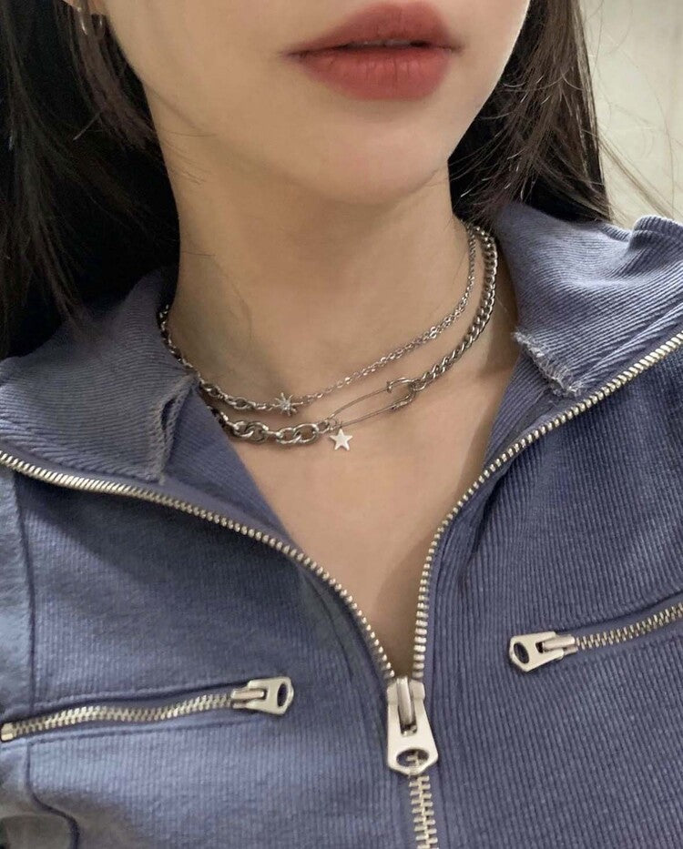 韓國選物🇰🇷OFUSE Clip Star Choker