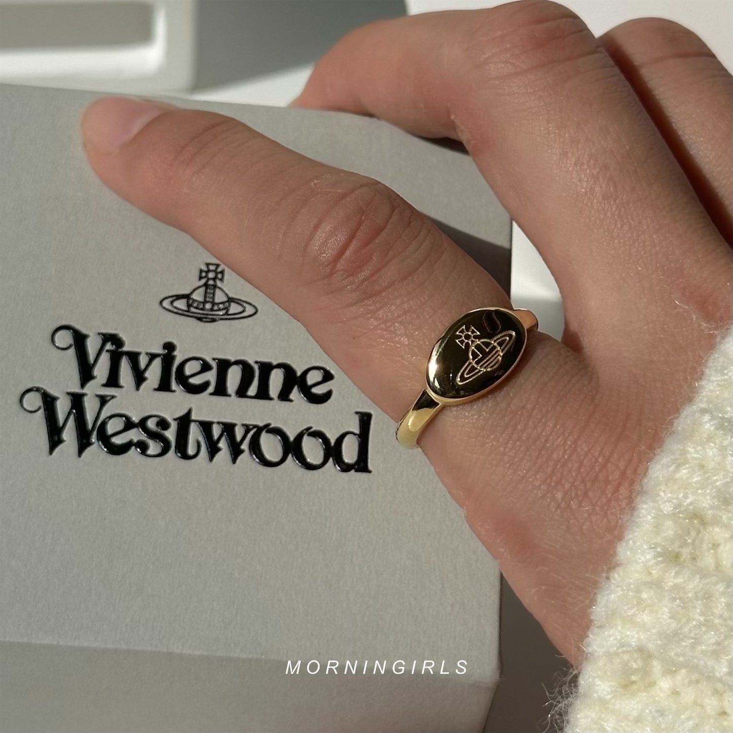 Vivienne Westwood Gold Tilly Ring