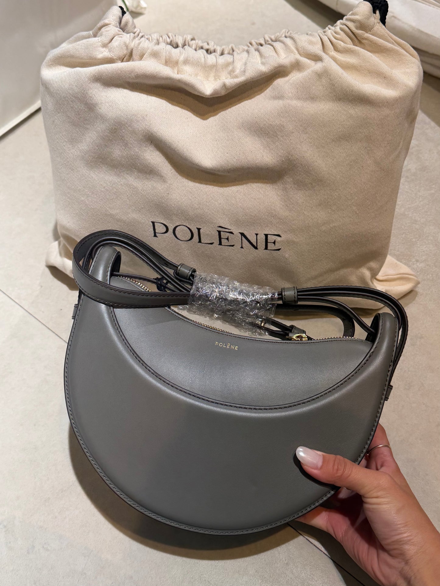 Polene Number Ten Half-Moon Bag [Best-Selling Style!]