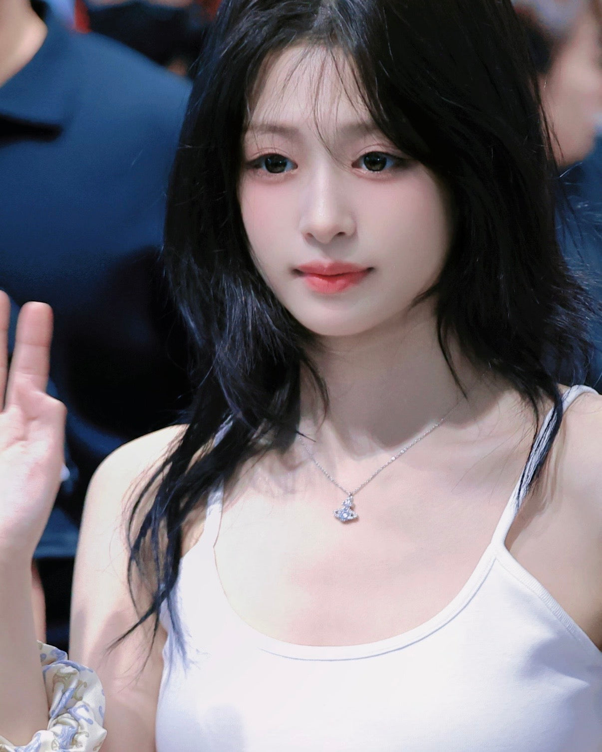 Vivienne Westwood Valentina Necklace 花花粉鑽項鍊 [BABYMONSTER Ahyeon同款⁺˳✿⏦₊]