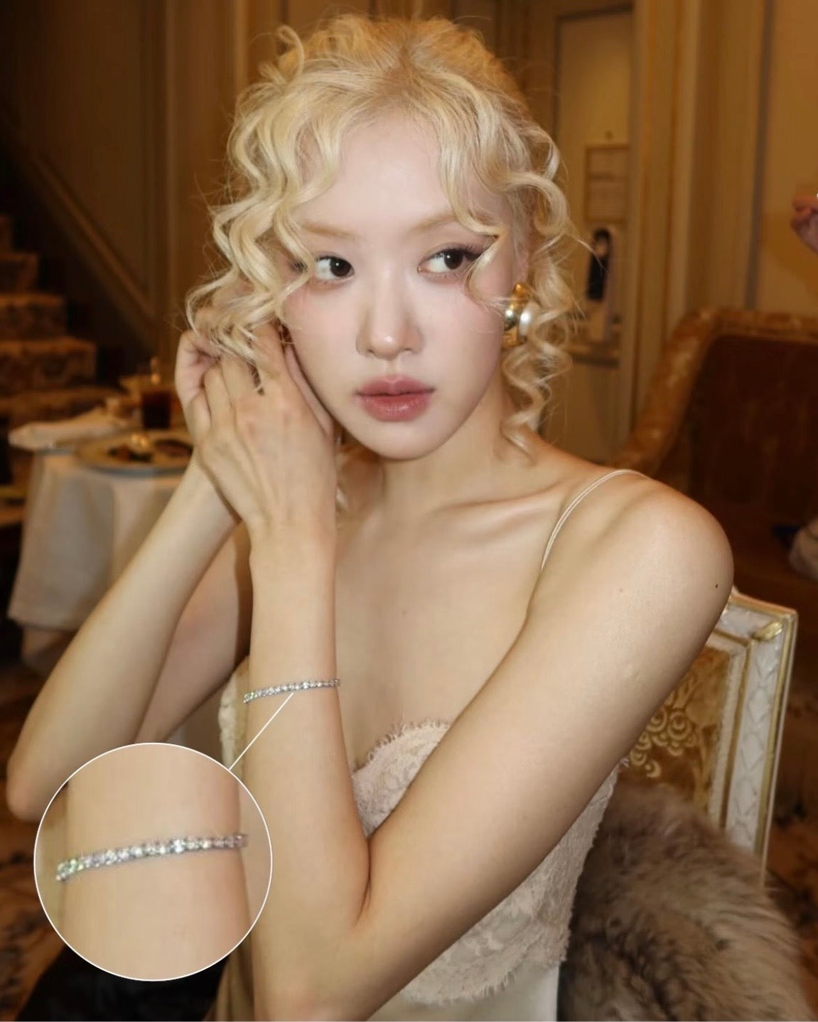 LLOYD韓國 Tennis Bracelet 全閃石網球手鍊 [Blackpink最愛同款!]