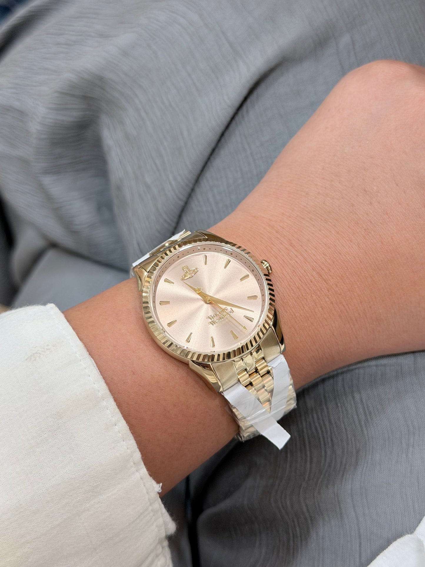 Vivienne Westwood Seymour Watch 38mm 香檳金［最新上架!］