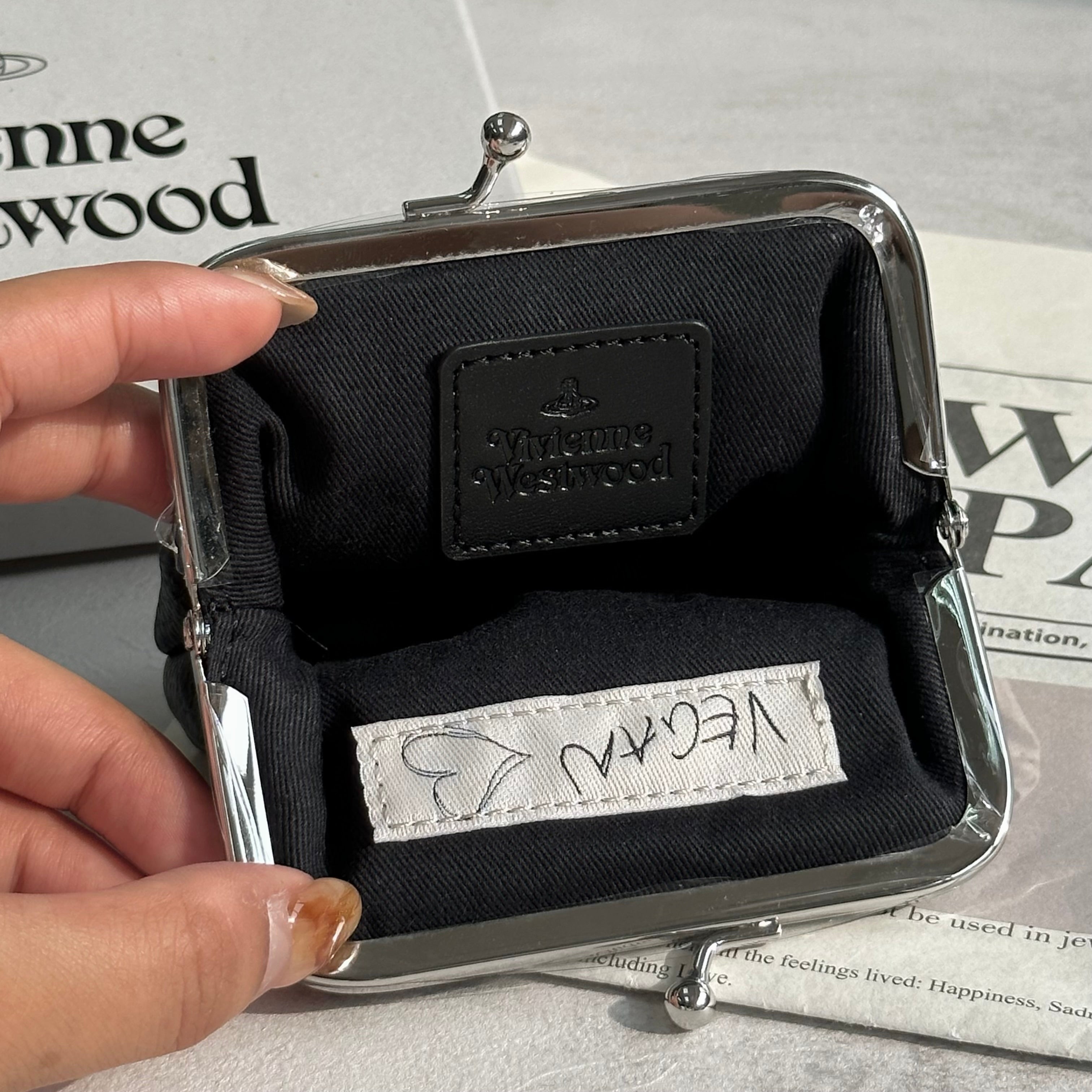 新品　ヴィヴィアン　FRAME COIN PURSE Vivienne Westwood Black Mini Frame Coin Pouch Vivienne Westwood
