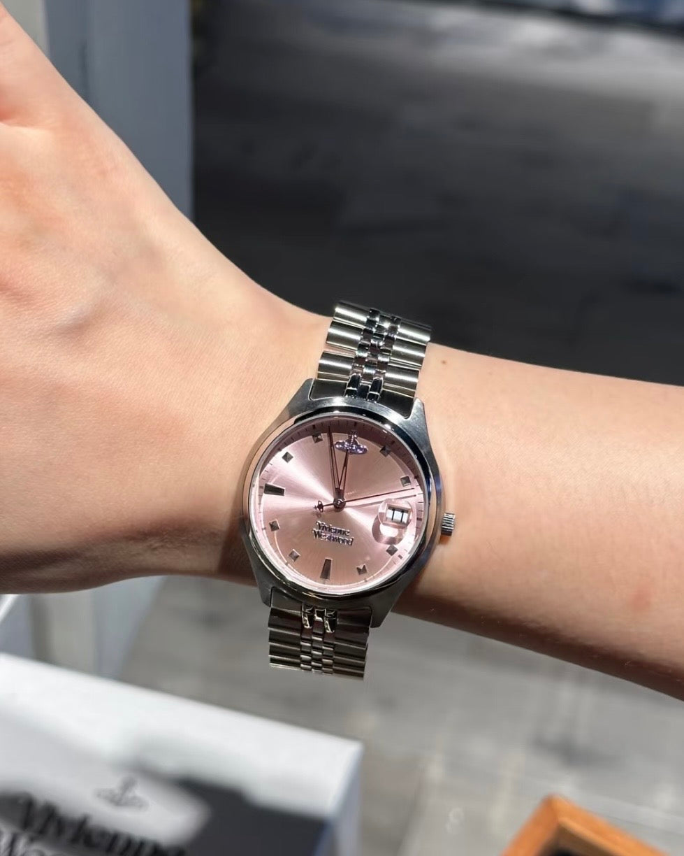 Vivienne Westwood Camberwell Watch 櫻花粉 29mm［溫柔感滿滿］