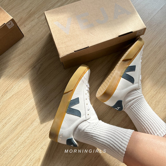 VEJA法國小白鞋 CAMPO生膠底 [CALIFORNIA BLUE SIZE 38/39清貨大折扣最後一對!]