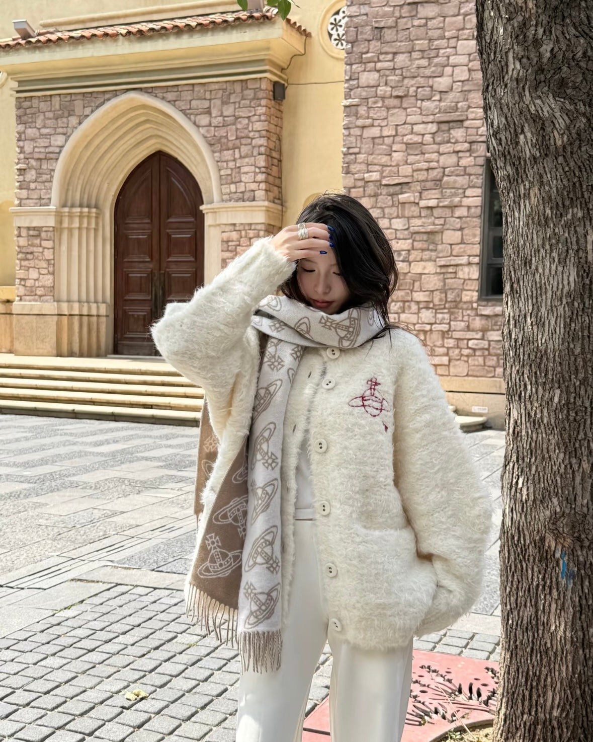VIVIENNE WESTWOOD JAPAN Cardigan 90%羊毛2025最新大毛衣 [日本限定]