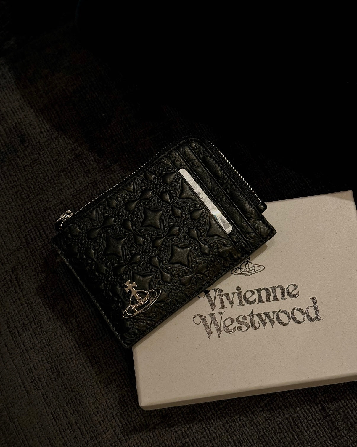 Vivienne Westwood Bifold Cardholder 復古星星壓紋 [新品優惠中 超難買限定版]