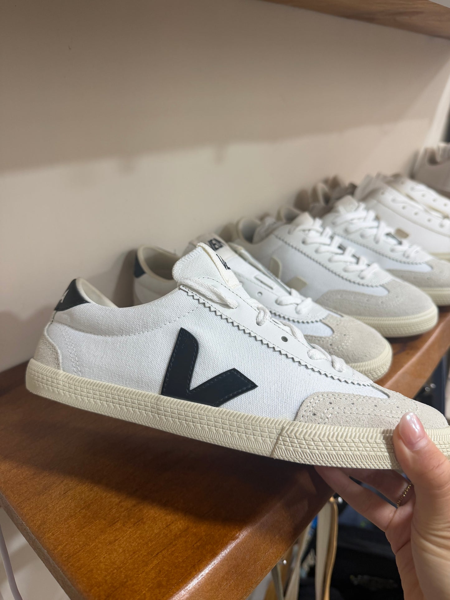 VEJA French white shoes Campo light gray [our sales NO.1!!]