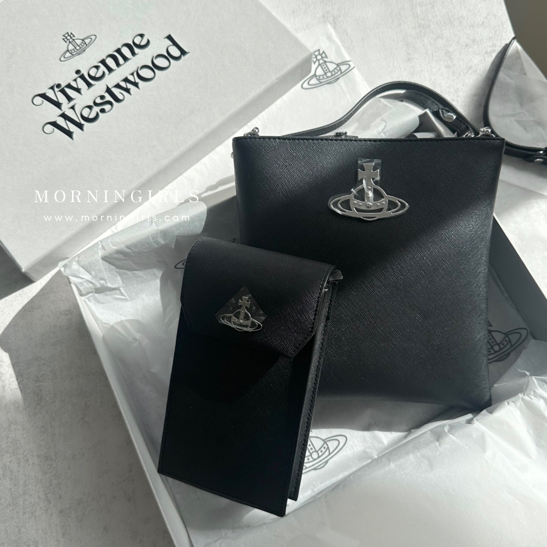 Vivienne Westwood Phone Bag 黑色十字紋［限時現貨優惠!］