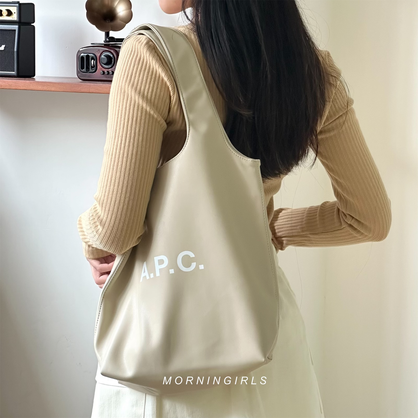 A.P.C. 2024 Seasonal Colour CREAM 奶油［超罕有Ninon Tote Bag RESTOCK兼有折扣!］