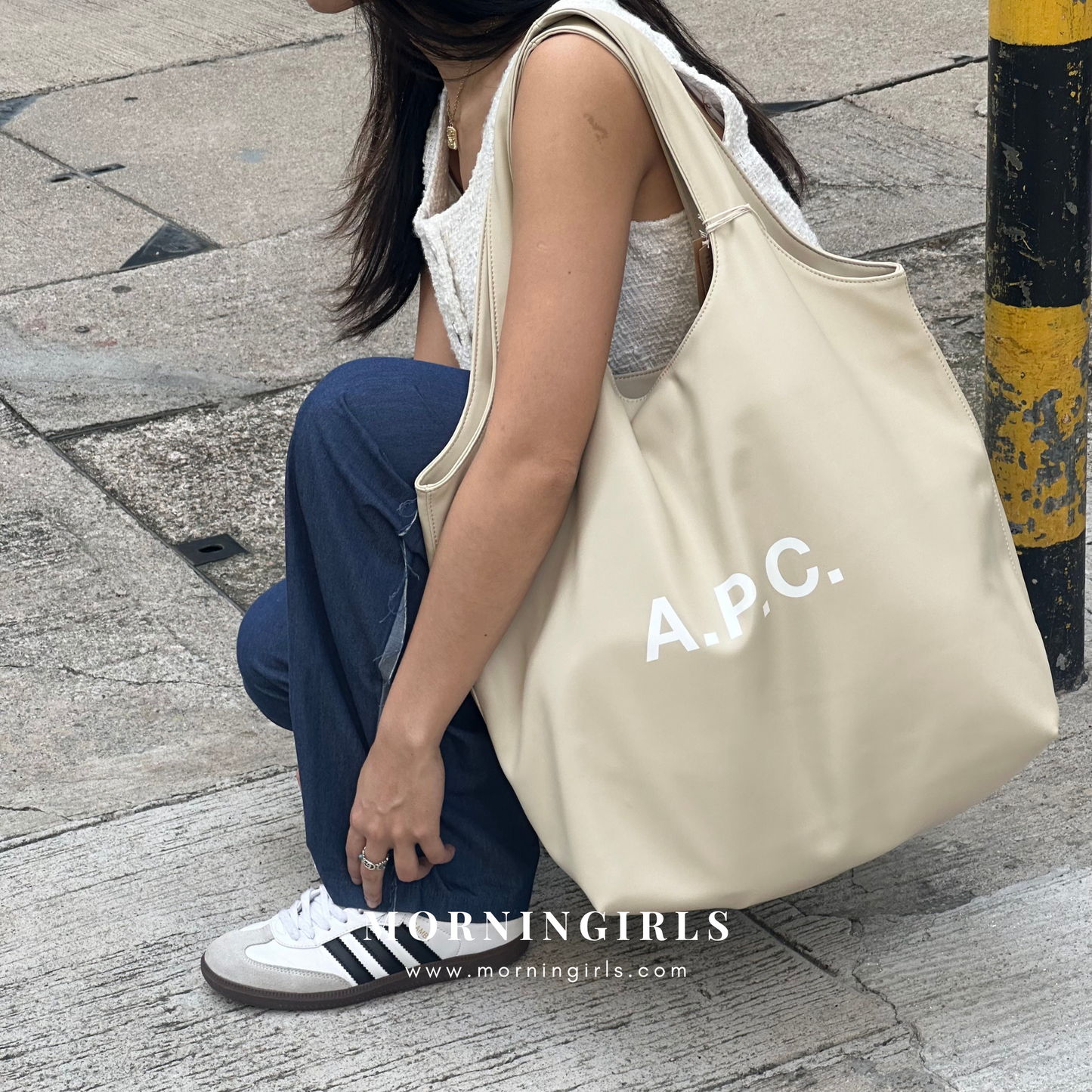 A.P.C. 2024 Seasonal Colour CREAM 奶油［超罕有Ninon Tote Bag RESTOCK兼有折扣!］