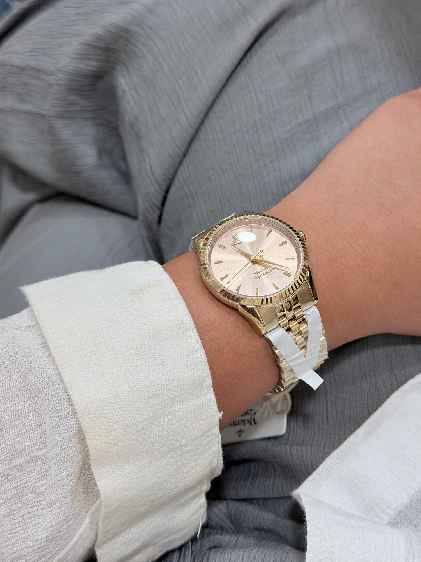 Vivienne Westwood Seymour Watch 38mm 香檳金［最新上架!］