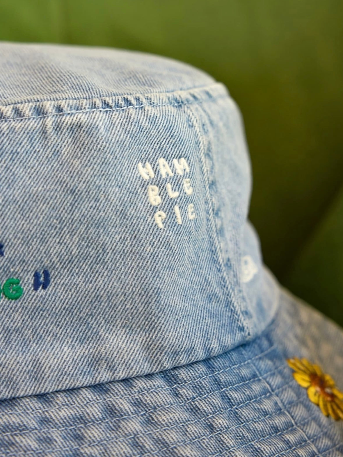 Hamblepie 泰國自家品牌 - Sunflower Denim Hat