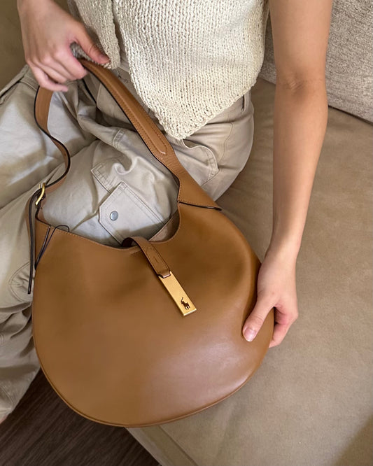 Polo ID Medium Leather Shoulder Bag