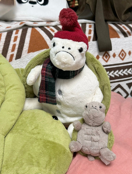 Jellycat Snowman Timmy Turtle 28cm [最新聖誕系列]