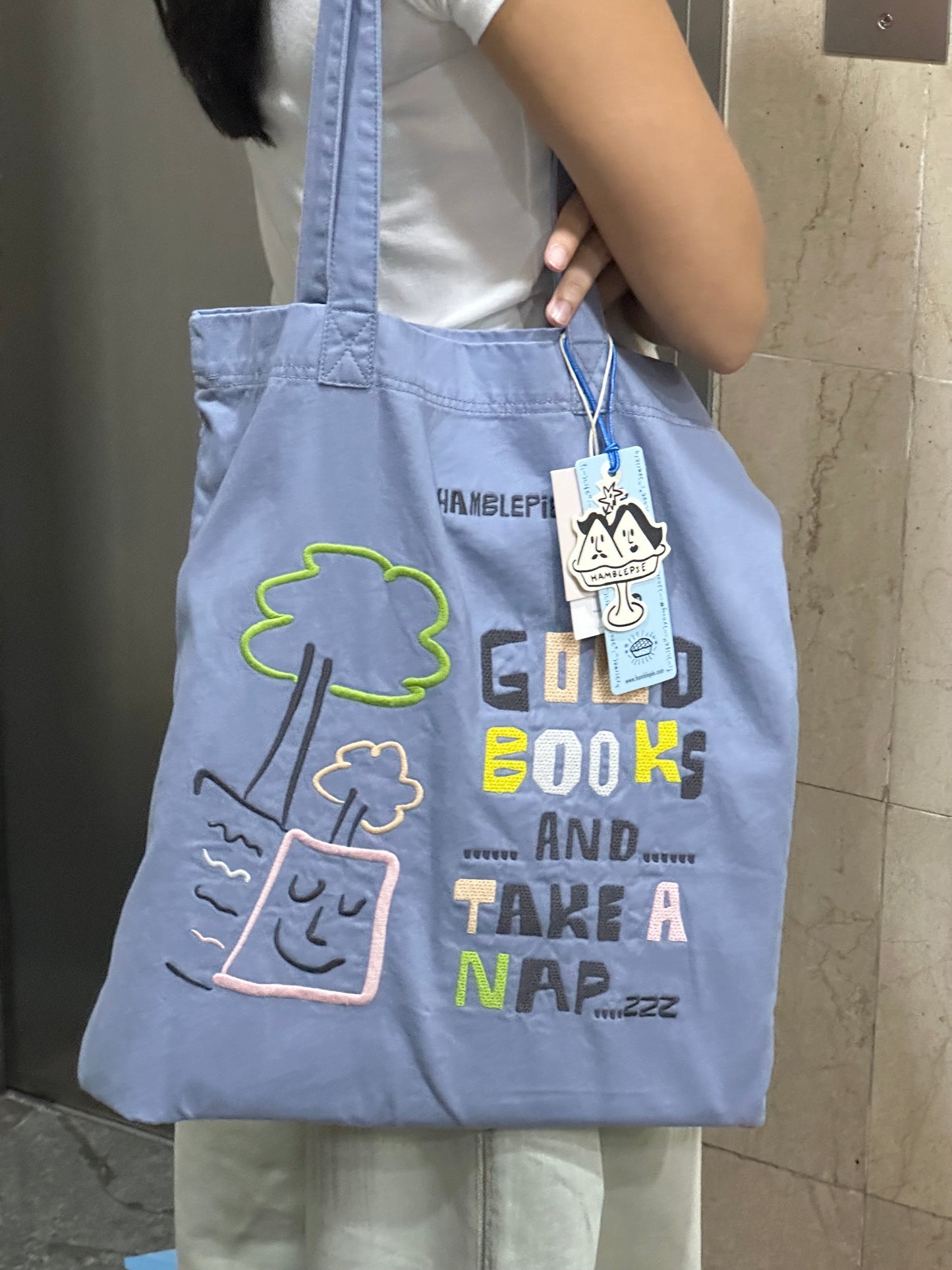 Hamblepie 泰國自家品牌 - Good Books Tote Bag ［新品優惠進行中!］