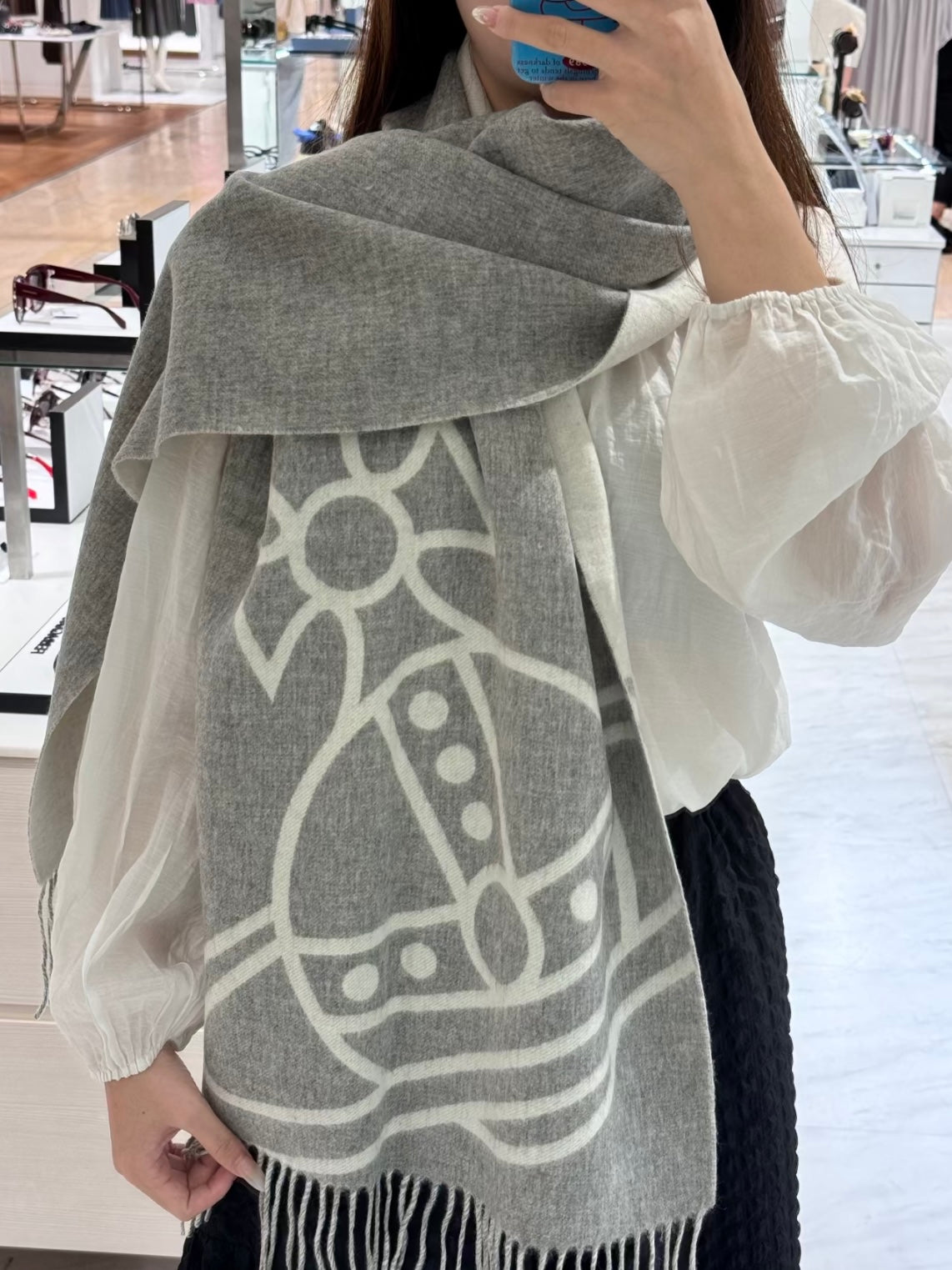 小物 Vivienne Westwood 90s Orb Scarf Vivienne Westwood Accessories | Single Orb Scarf | Scarves