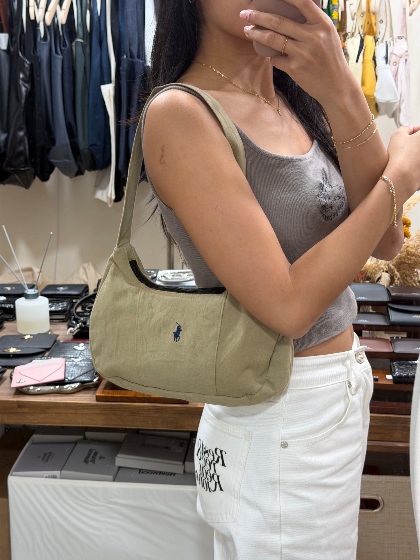 Thailand Remade Vintage Shoulder Bag [Only 1 of each style available! Free shipping to Hong Kong for orders of 2 or more!]