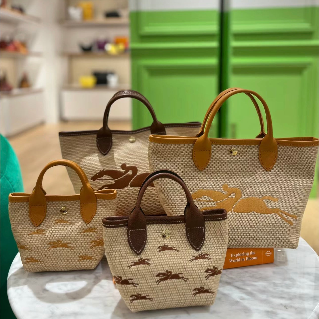 LONGCHAMP Le Panier Pliage S Basket Bag [連長肩帶!]