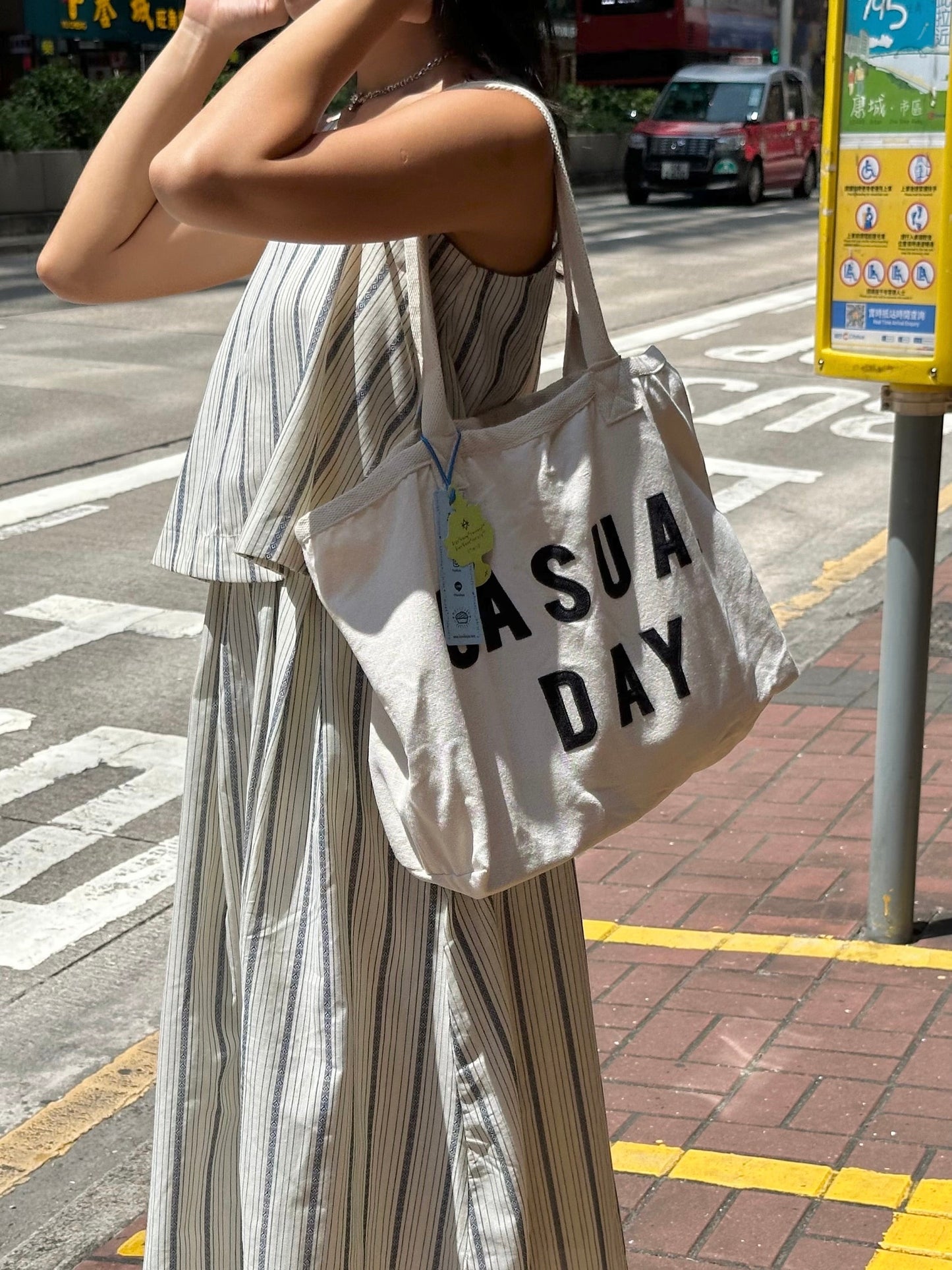 Hamblepie 泰國自家品牌 - Casual Day Tote Bag［可摺成Pocket!］［新品優惠進行中!］