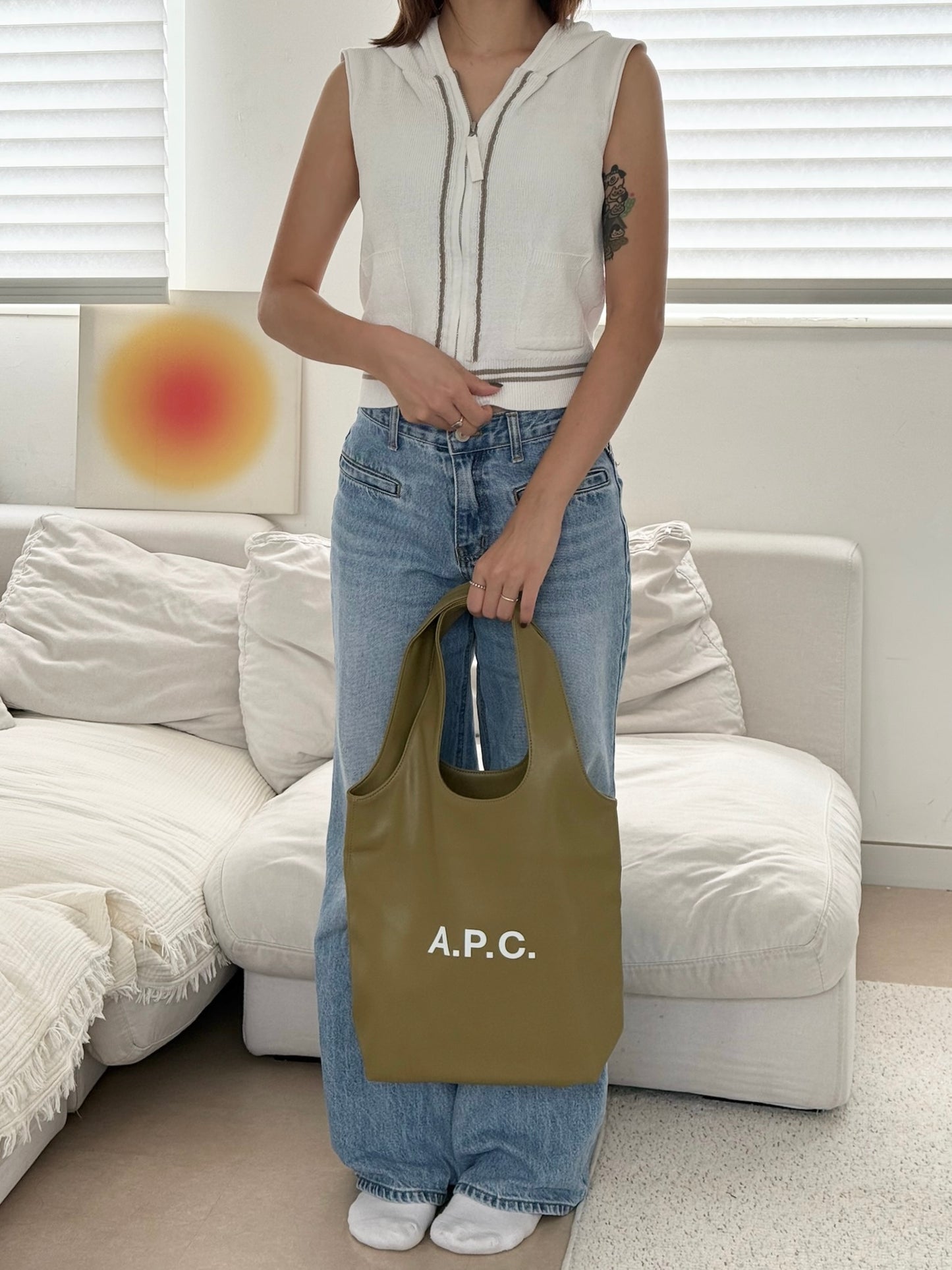 APC Ninon Tote Bag [SMALL] [Can fit A4 size!]