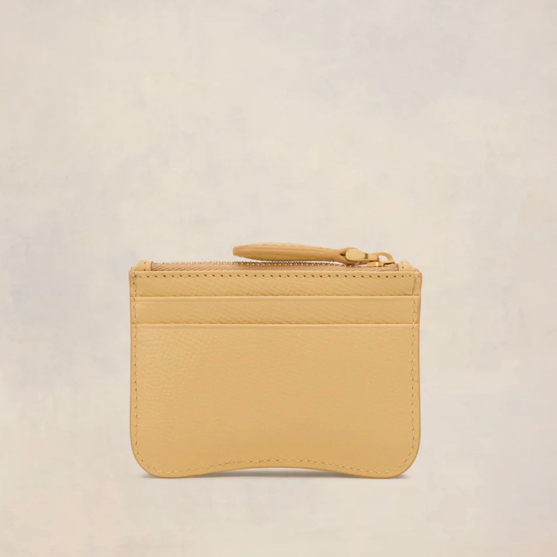 Ami Paris Paris Zipped Cardholder 荔枝皮［限時新品優惠!］