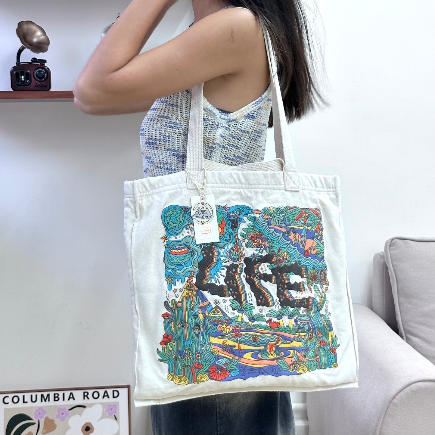 Hamblepie 泰國自家品牌 - Rainbow Life Tote Bag