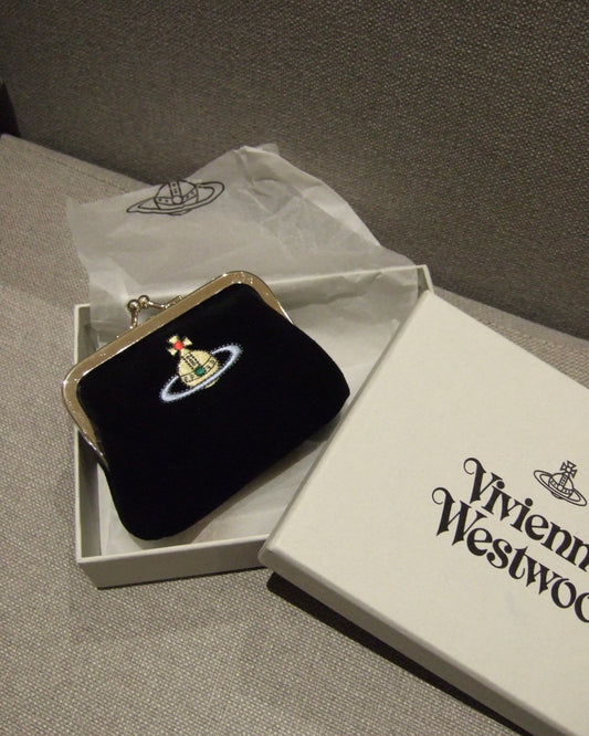 Vivienne Westwood little coin pouch 天鵝絨VELVET